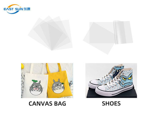 Καλή τιμή Ταινία 30CM της PET μεταφοράς A3 A4 κρύα αποφλοίωση μεταλλινών 33CM 60CM ενιαία πλαισιωμένη για την εκτύπωση DTF σε απευθείας σύνδεση