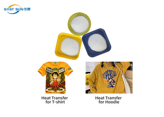 Καλή τιμή 200 DTF μεταφοράς TPU άσπρων σκονών καυτών μικρά κολλών λειωμένων μετάλλων σε απευθείας σύνδεση