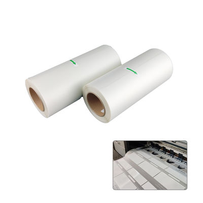 Καλή τιμή Μεταλλινών της PET DTF μεταφοράς ταινιών διπλή πλευρά φλούδας ρόλων 75Micron κρύα σε απευθείας σύνδεση