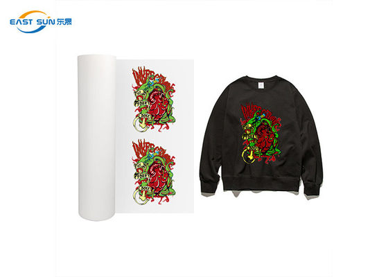 Καλή τιμή Διπλή δευτερεύουσα ταινία της PET μεταφοράς θερμότητας μεταλλινών σαφής για τα υφαντικά υφάσματα σε απευθείας σύνδεση