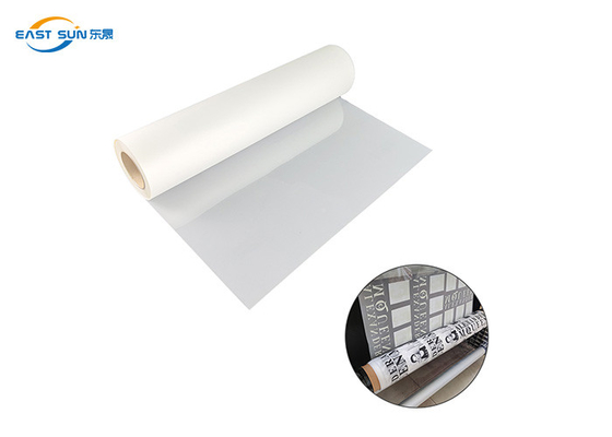 Good price Σταθερό μονόπλευρο Peeling DTF PET ταινία Ιδανική για διαρκή θερμότητα μεταφοράς πρόοδος 0.075mm * 60cm * 100y σε απευθείας σύνδεση
