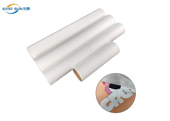 Good price Φόρμα εκτύπωσης Dtf μεταφοράς θερμότητας 60 cm με πάχος 0,075 mm και μονόπλευρη ματ σε απευθείας σύνδεση
