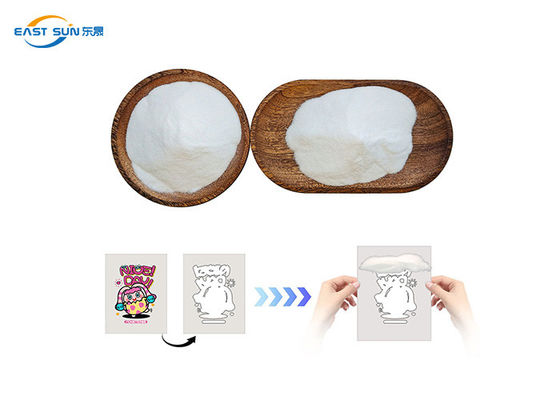 Καλή τιμή Premium Λευκή TPU Κόλλα σε Σκόνη για DTF, Εξαιρετική Ελαστικότητα, Μέγεθος Κόκκων 80-170μm για Εκτυπώσεις DTF σε απευθείας σύνδεση