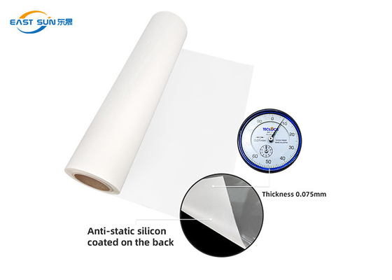 Good price Ενιαίο δευτερεύον πάχος 0.075mm ταινιών μεταφοράς μεταλλινών A3 DTF PET σε απευθείας σύνδεση